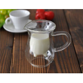 250ml Handcraft milk mug/Borosilicate Glass Cup Creative Cute Tea double wall milk cup